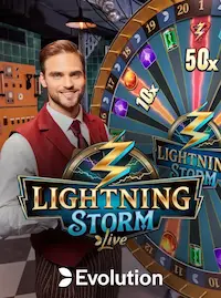 Lightning Storm game show at BK9 COM