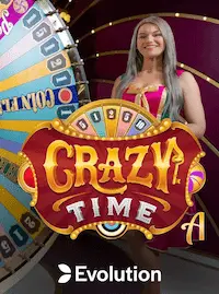 Crazy Time game show at BK9 COM